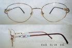 Full Rim Metal Optical Spectacles Frames For Women For Round Face