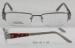Semi Rimmed Optical Frames For Women , Stainless Steel Rectangle Glasses Frames