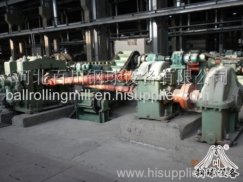 Steel ball forging steel ball rolling mill