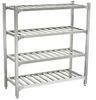 Detachable Kitchen Storage Stainless Steel Shelving Units For School Dining Room