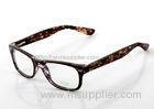 Flexible Plastic Cellulose Propionate Eyeglass Frames For Women , High Viscosity