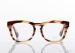 Round Leopard Print Womens Polycarbonate Eyeglass Frames For Decoration Frames Glasses