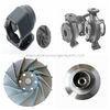 cast iron casting water pump spare parts ISO9001 BV with polishing, sand blasting