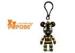 Promotional Plastic Buckle Bear Keychain 3" / 8.2cm High Bag Decoration