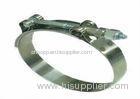 T Type Galvanized Screw Hose Clamp W2 For Automotive 108-116mm