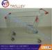 Australian Wire Shopping Trolley Cart With Four Wheels Customized
