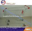 Australian Wire Shopping Trolley Cart With Four Wheels Customized