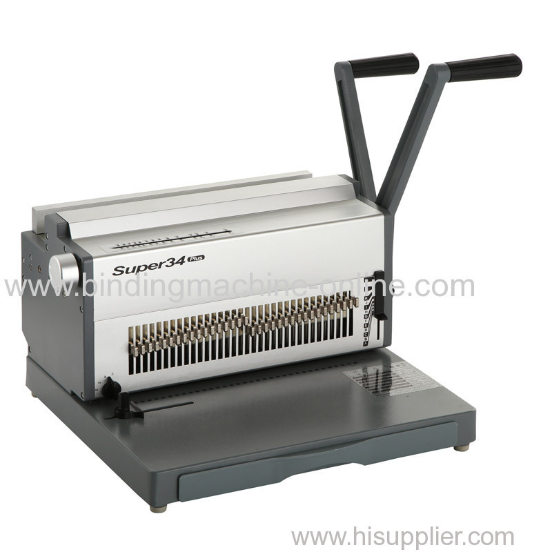 How to make SUPU SUPER34 PLUS as a 2 in 1 Binding machine ?