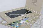 Advertising Rechargeable Video Wedding Invitations , royal butterfly shape