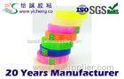 green / red printed packaging tape , pressure senditive adhesive tapes