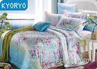 Mint Smell Modal 4pcs Modern Garden Floral Bedding Sets Durable With Colorful Reactive Printing