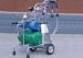 Dry Type Vacuum Pump Mobile Milking Machine With Stainless Steel Teat Cup