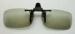 Flicker-Free Plastic Circular Polarized 3D Clip On Glasses For LG TV