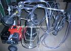 Trolley type Gasoline Engine Portable Cow Milking Machine For Farm