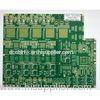 Silkscreen White Quick Turn PCB Solder Mask Green ENIG BGA Hole Size 0.25mm