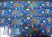 Paper Frame Brilliant 3d Fireworks Glasses On Night Bar / Disposable 3d Glasses