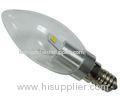 E17 360 Degree Dimmable Led Candle Bulb , 3 Watt LED Chandelier Light