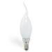 3 Watt E26 Dimmable Led Candle Light Bulb 360 , Clear Glass Shell