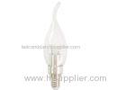 Frosted B15 Dimmable Led Candle Bulb 3W , Led Chandelier Light Bulbs 85LM/W