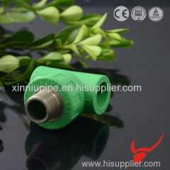 PPR Pipe Fittings Male Tee Factory