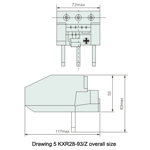 KXR28 thermal overload relay series