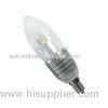 7 Watt Dimmable Led Candelabra Bulb Transparent B22 600LM , Energy-saving