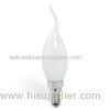 Milky Glass 3 Watt E14 Led Candle Bulbs , General Electric 200Lm Led