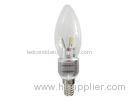 350 Luminous E14 Led Candle Bulb Frosted , Transparent 5 Watt Led Candelabra