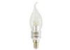 5W E14 Led Candle Bulb For Crystal Light With Transparent / Clear Glass Shell