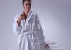 Cotton Luxurious Hotel Quality Bathrobes / Luxury Bath Robe With Embroidery Logo