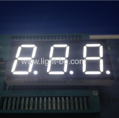 Ultra blue 7 segment led display common anode triple digit 0.8