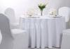 White / Blue / Red Round Luxury Hotel Table Cloth / Tablecloths for Weddings or Dining Room