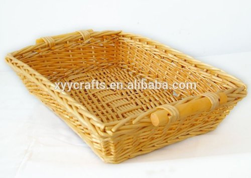 Natural purely handmade 1pc wicker mini gift basket orginal china factory supplier