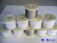 Gr1 Gr2 Gr5 ASTM B863 Titanium Wire China Manufacturer