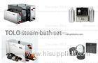 Stainless Steel Sauna Steam Generator , Wired Touch Screen Control Panel