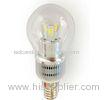 Transparent 5W 360 Dimmable Led Globe Light Bulb E26 With CRI 85RA , Aluminum