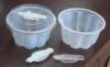 250ml Clear Dessert Disposable Ice Cream Cups For Salad 5.5cm
