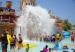Maya Style Aqua Playground Park Equipment include 4 Fiberglass Water Slides For Children