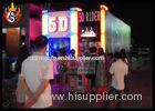 Amazing 5D Movie Theater Equipment with Motion Ride , Hydraulic XD Cinema Equipment