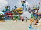 Children Aquaplay Water Playground Equipment With Water Slides , Valves , Water Cannons