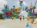 Children Aquaplay Water Playground Equipment With Water Slides , Valves , Water Cannons