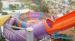 18m Height Aqua Park Equipment, Outdoor Amusement Park Slides For Family Play Fun
