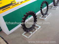 Steel casting EX30 sprocket rim china price