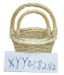 Original china 2pcs Mini Wicker Gift Basket