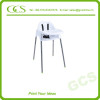 White 2 in 1 Multu-Function Plastic Child Furniture Kids Dining High Chair