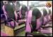 Purple Motion Chair with Stop Button for 5D Movie Theater Equipment