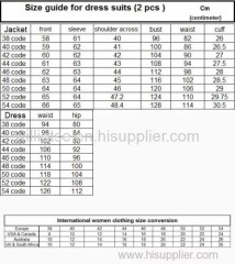 Ladies Classic 2-pcs Women's suits