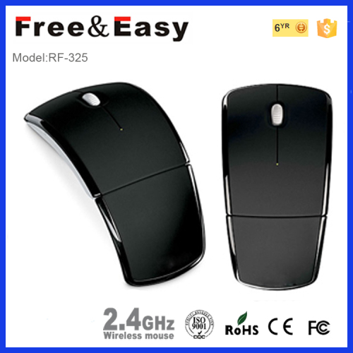 folding wireless optical surface mouse