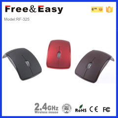 folding wireless optical surface mouse