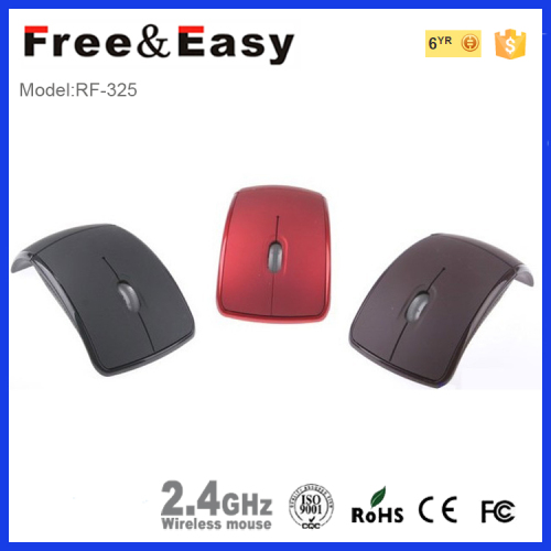 folding wireless optical surface mouse